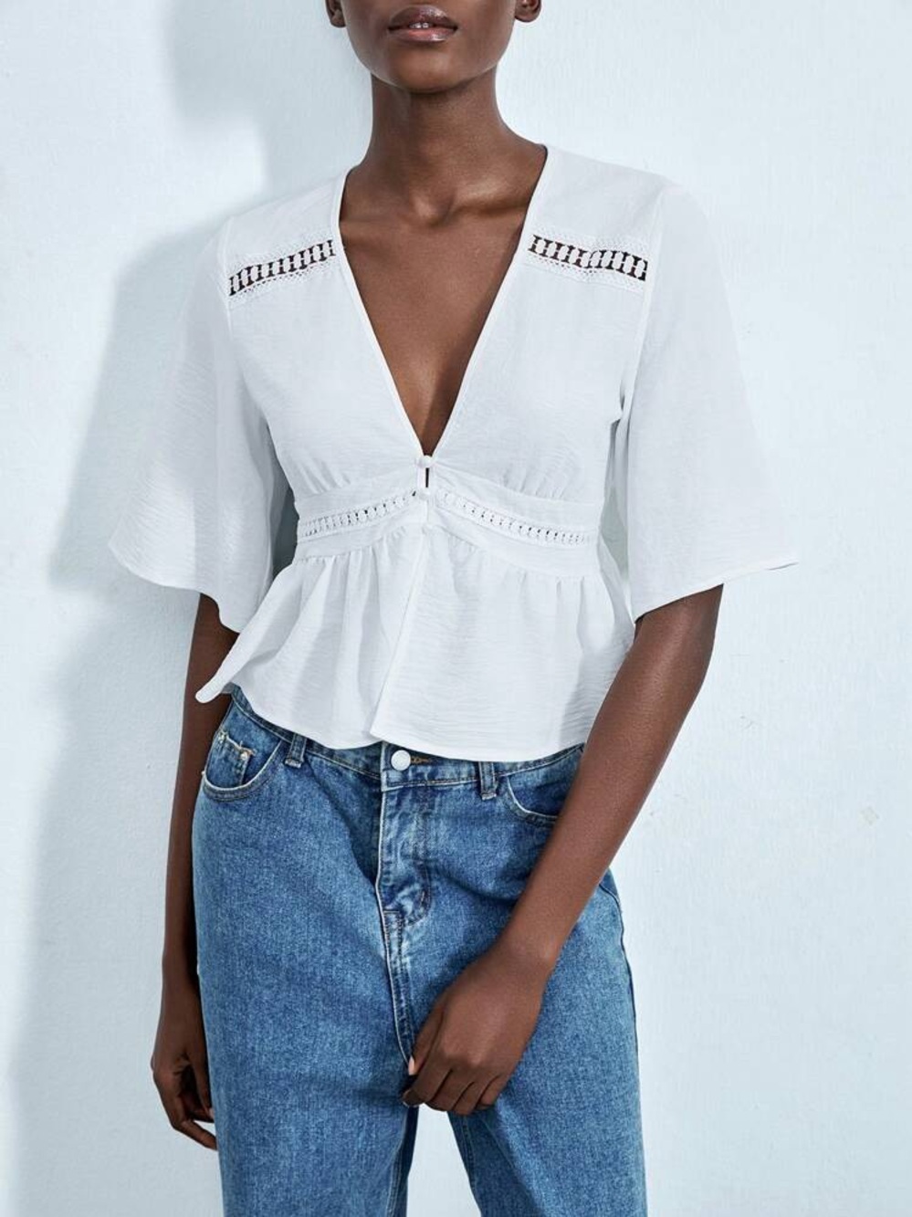 Zara Short Blouse